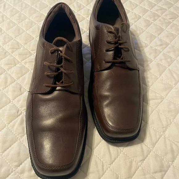 Mens Rockport Lace-up Shoes Sz 10.5 with Adiprene by Adidas sole - Picture 6 of 6